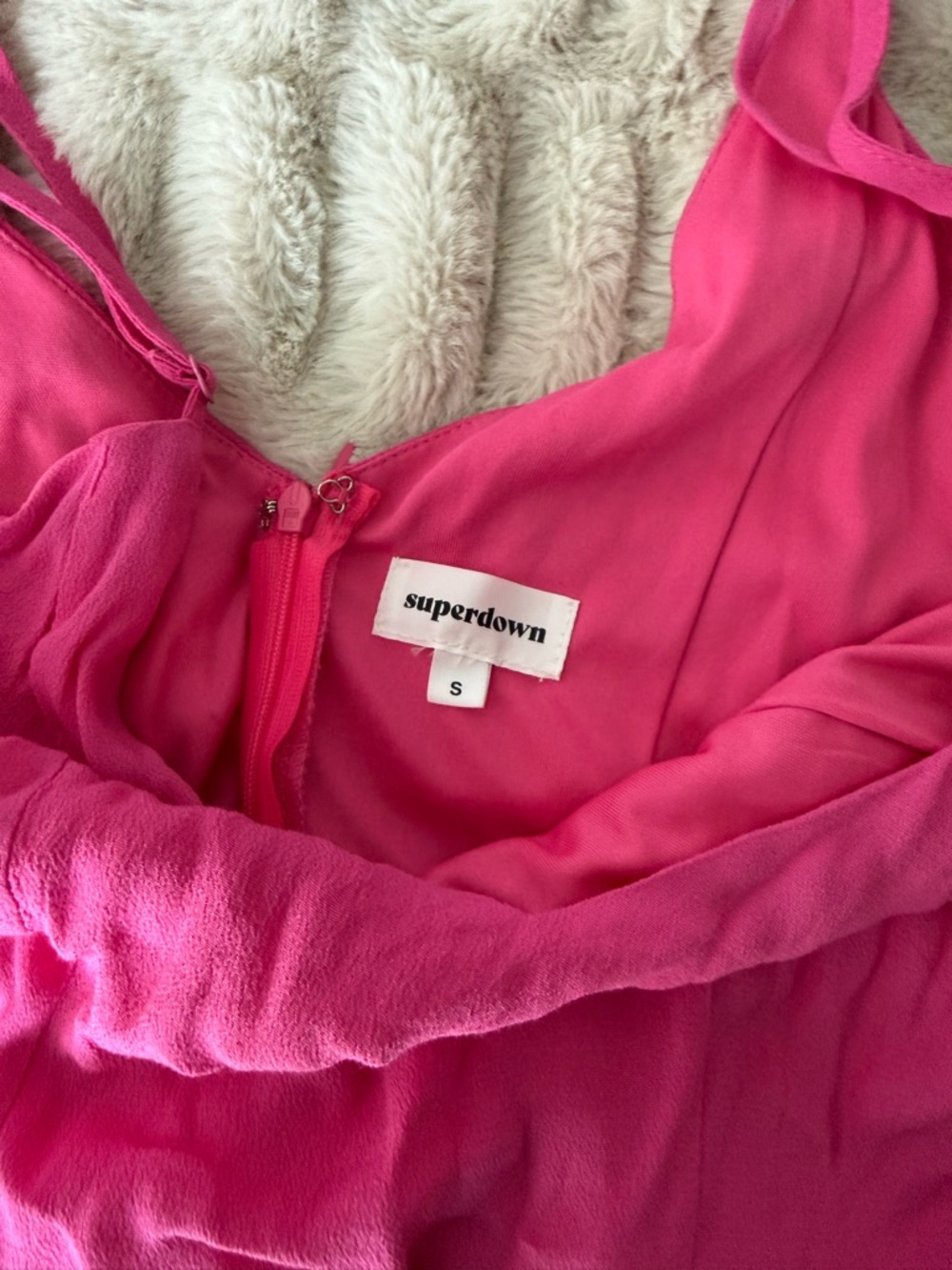 superdown Hot Pink romper - Picture 3 of 3